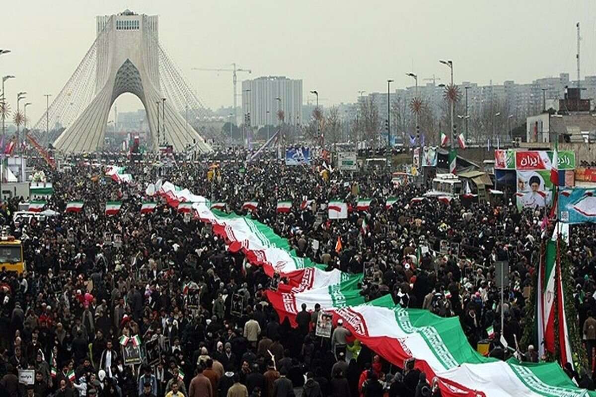 مسیرهای راهپیمایی ۲۲ بهمن در تهران 