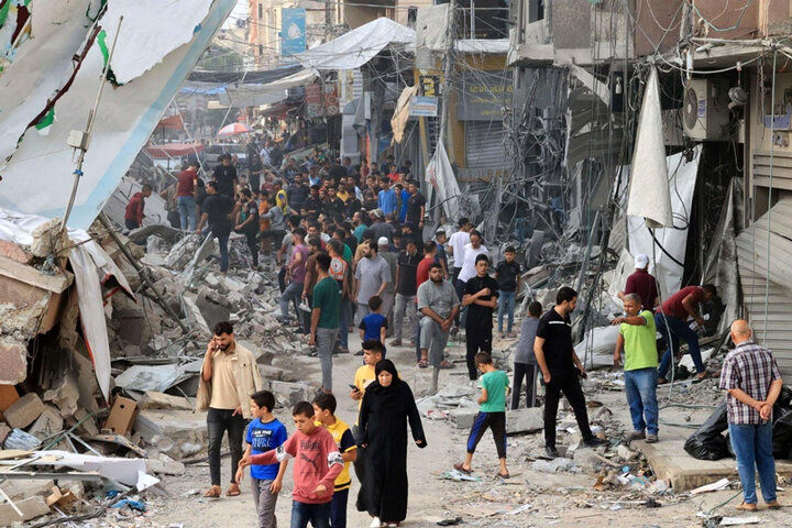 تداوم حملات اسرائیل به رفح و خان یونس در جنوب غزه
